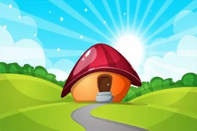 å¡é€šç°¡åœ–é¢¨æ™¯ jigsaw puzzle