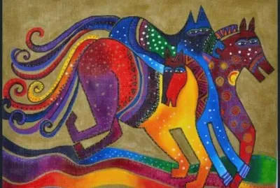 פאזל של Laurel Burch 1945-2007