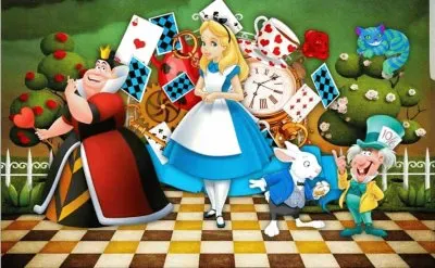 Cartoon jigsaw puzzle