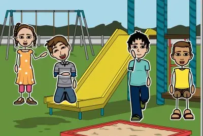 פאזל של 1Âº dia de escola