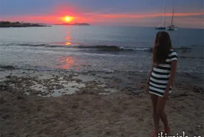 Puesta y noche