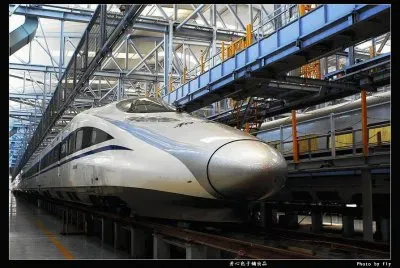 China y el tren mas rapido 2012