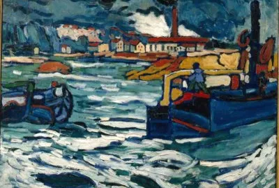 Vlaminck Seine agitÃ©e