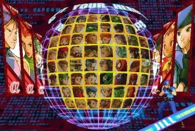 Marvel vs Capcom 2 Select Street Fighter