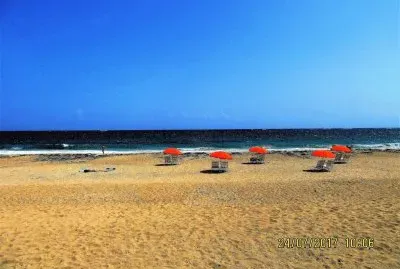 Playa en San Juan, Puerto Rico.