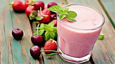 Milkshake Red Fruit
