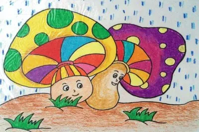 å…’ç«¥è˜‘è‡ç•« jigsaw puzzle