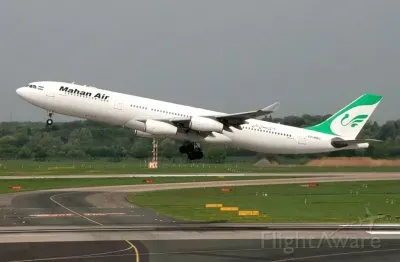 Mahan Air Airbus A340-300 Iran jigsaw puzzle