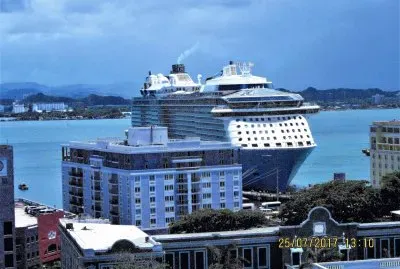 Crucero en San Juan, Puerto Rico.