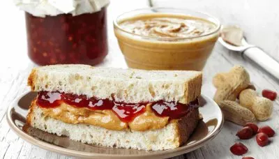 Peanut Butter    Jam Sandwich jigsaw puzzle