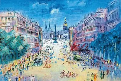 Dufy rue Royale jigsaw puzzle
