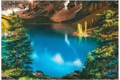 פאזל של Lago landscape Moraine, CanadÃ¡