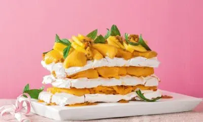 Mango Meringue Tart