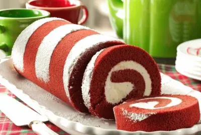 פאזל של Red Velvet Roll Cake