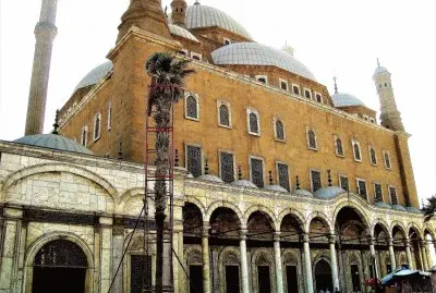 Mezquita en El Cairo, Egipto.