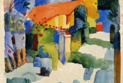 Macke jardin