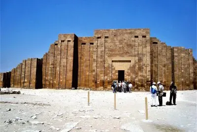 Antiguo templo en Memphis, Egipto.