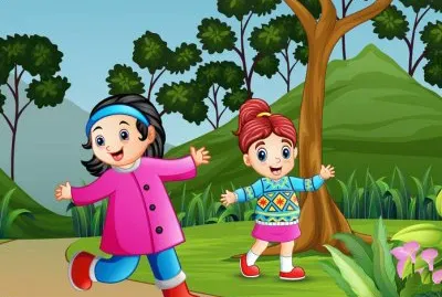 Cartoon jigsaw puzzle