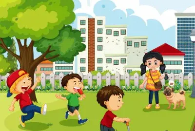 Cartoon jigsaw puzzle