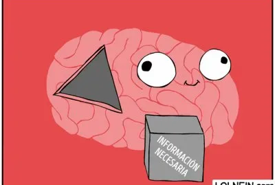פאזל של informacion necesaria vs. datos curiosos