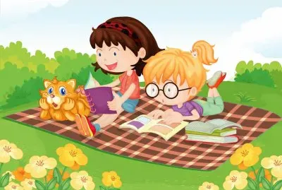 Cartoon jigsaw puzzle