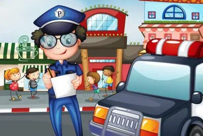 Cartoon jigsaw puzzle