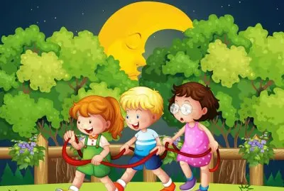 Cartoon jigsaw puzzle