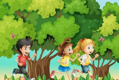 Cartoon jigsaw puzzle