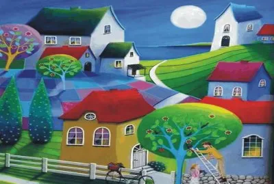 Naif Art jigsaw puzzle