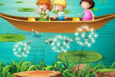 Cartoon jigsaw puzzle