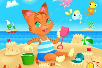 Cartoon jigsaw puzzle