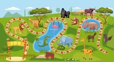 cartoon jigsaw puzzle