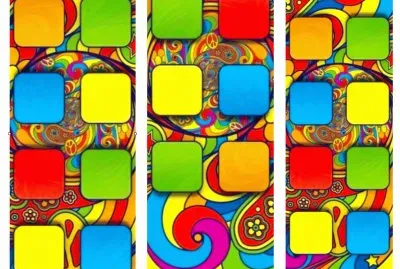 CarrÃ©s colorÃ©s jigsaw puzzle