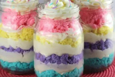 Color Cake Jar