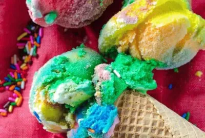 Vanilla Rainbow Ice Cream jigsaw puzzle