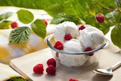 פאזל של Raspberries Ice Cream