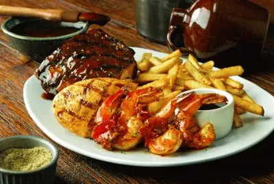 Grilled Chicken   Steak