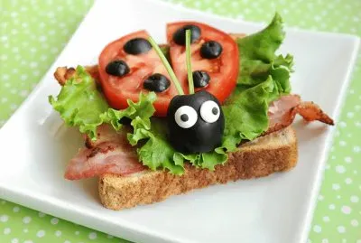 Ladybug Sandwich
