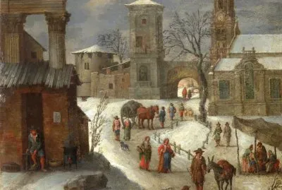 paesaggio innevato