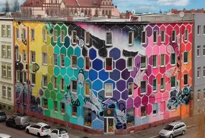 Colorful jigsaw puzzle