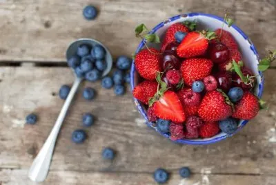 פאזל של Blueberrys   Strawberrys