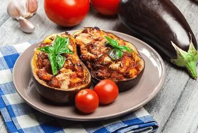Stuffed Eggplant