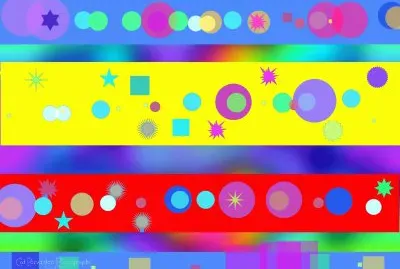 Stripe colours shapes