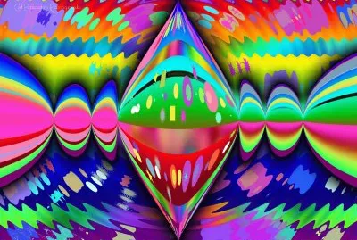 All colour jewell ripple