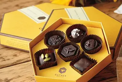 Chocolate jigsaw puzzle