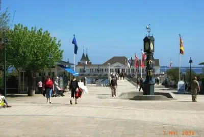 Blick zur SeebrÃ¼cke in Ahlbeck jigsaw puzzle