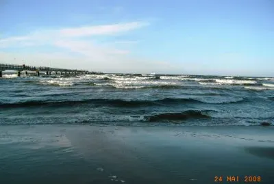 Strand in Ahlbeck auf Usedom