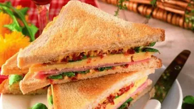 Sandwich jigsaw puzzle