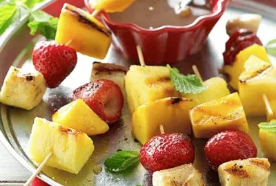 Chocolate Fondue   Fruits