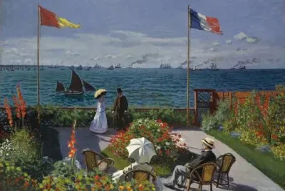 La terraza de Sainte-Adresse